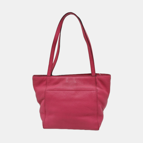 Calfskin Tote Bag Red