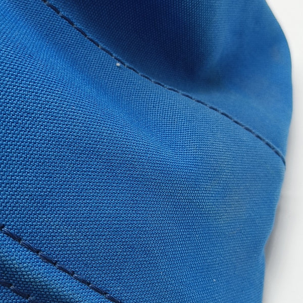 Denim Quilted Canvas Blue