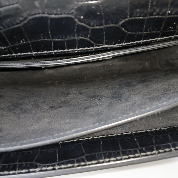 SUNSET Medium Calfskin Black