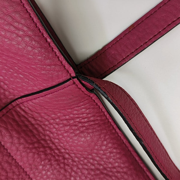 Calfskin Tote Bag Red