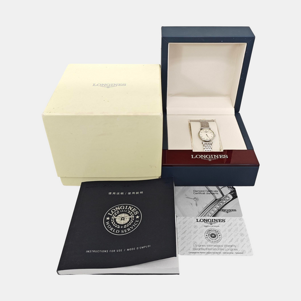 La Grande Classique 24mm White Quartz Watch