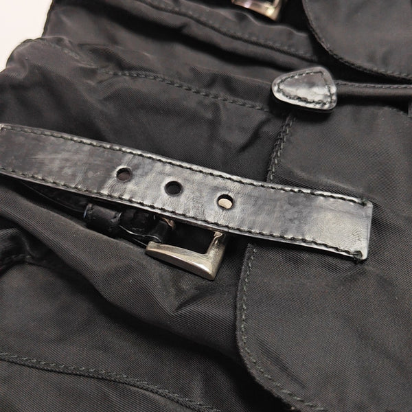 Vela Small Nylon Black