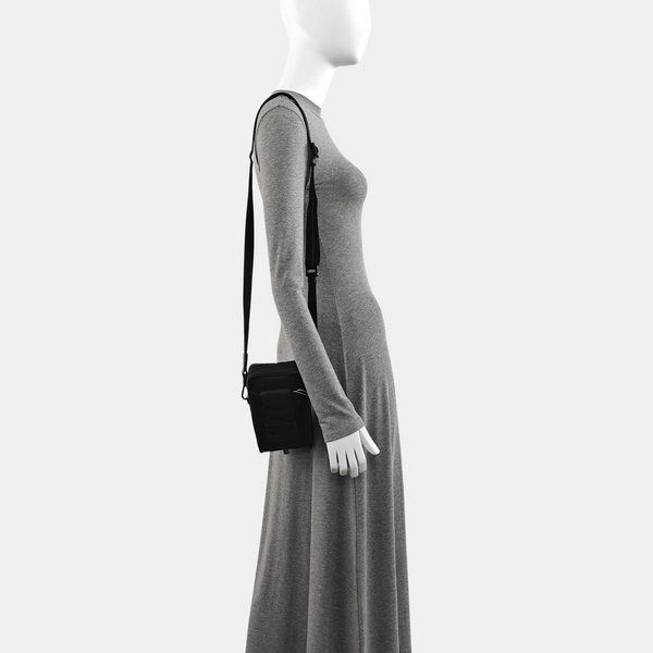 Nylon Shoulder Bag Black