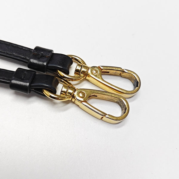 Calfskin Shoulder Bag Mini Black