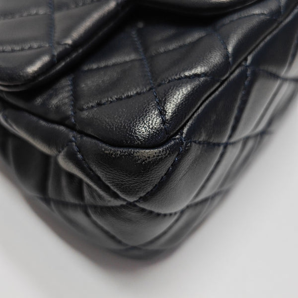 CLASSIC FLAP Mini Quilted Lambskin Blue