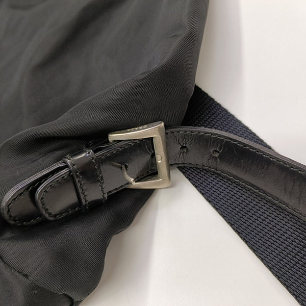 Nylon Backpack Black