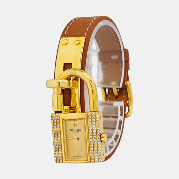 20mm Gold Quartz Watch