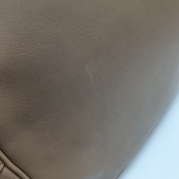 Calfskin Bucket Bag Brown