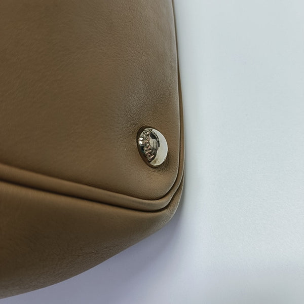 Calfskin Bucket Bag Brown