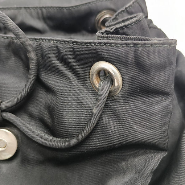 Nylon Backpack Black
