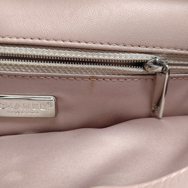 CLASSIC FLAP Mini Sequins Pink