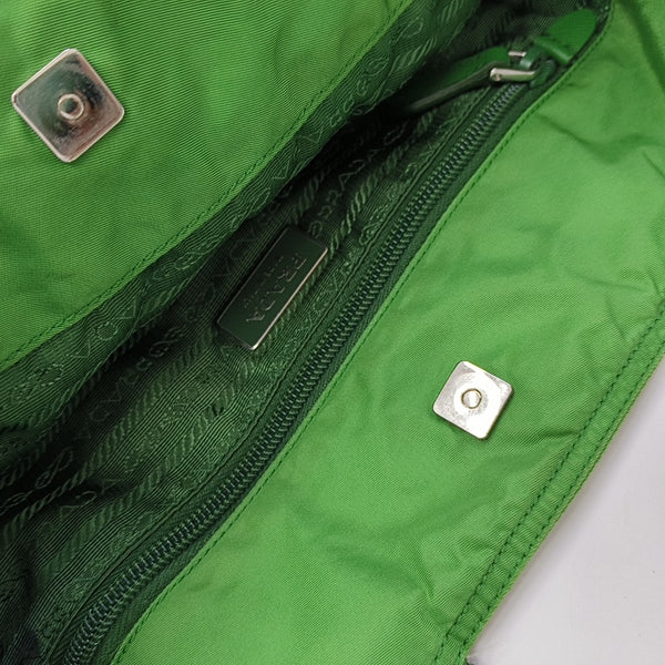 Nylon Tote Bag Green