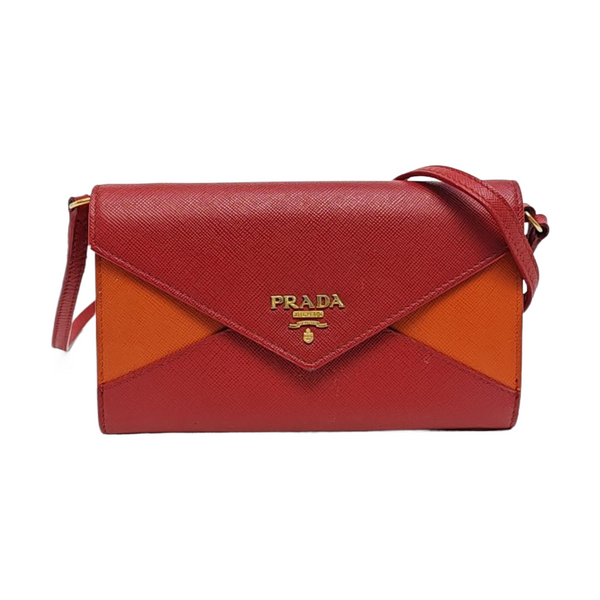 Calfskin Shoulder Bag Red