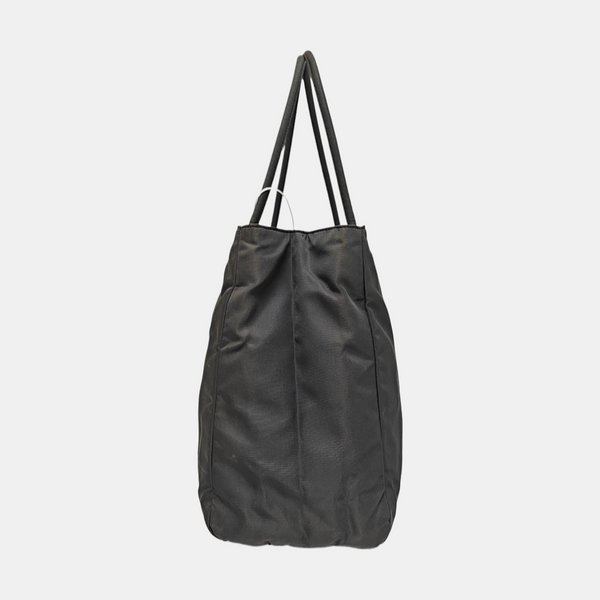 Nylon Top Handle Bag Green