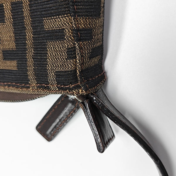 Canvas Shoulder Bag Brown