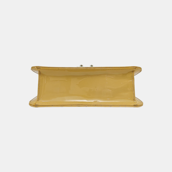 Rendez-Vous Cannage Patent Leather Yellow