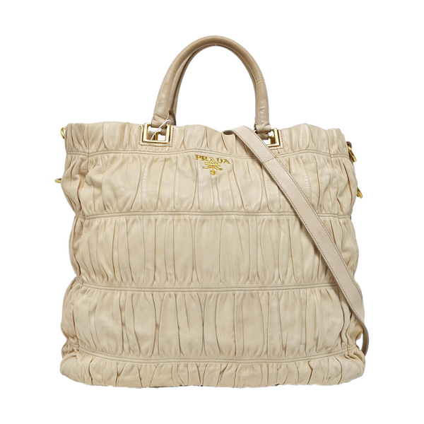 Gaufre Calfskin Beige