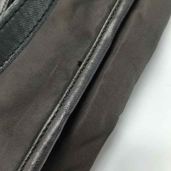 Nylon Tote Bag Brown