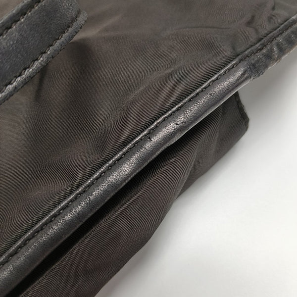 Nylon Tote Bag Brown