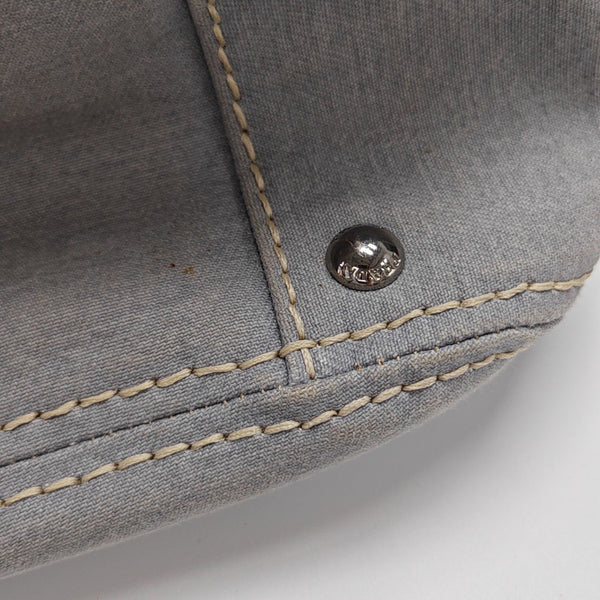 Canvas Top Handle Bag Blue