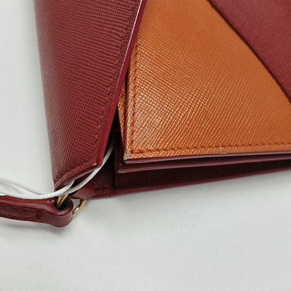 Calfskin Shoulder Bag Red
