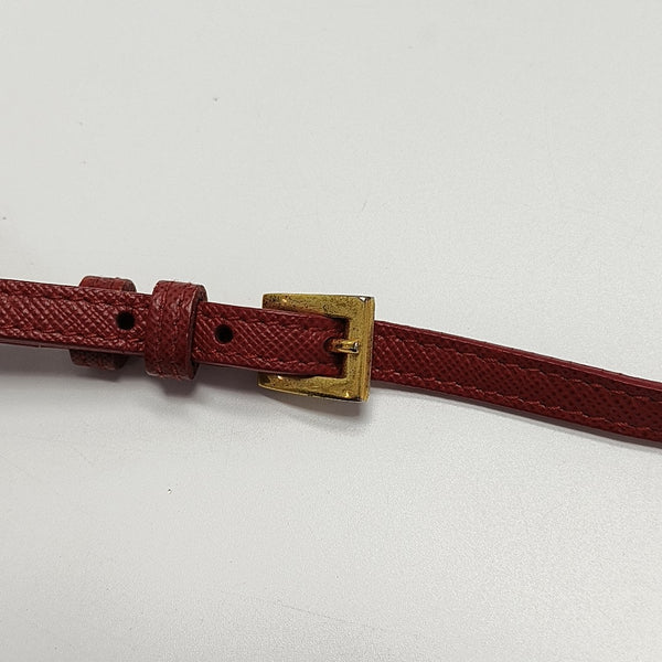 Calfskin Shoulder Bag Red