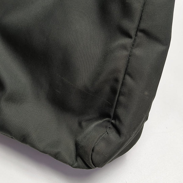 Nylon Top Handle Bag Green