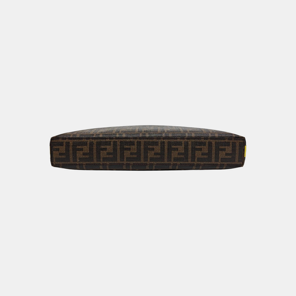 Fabric Shoulder Bag Brown