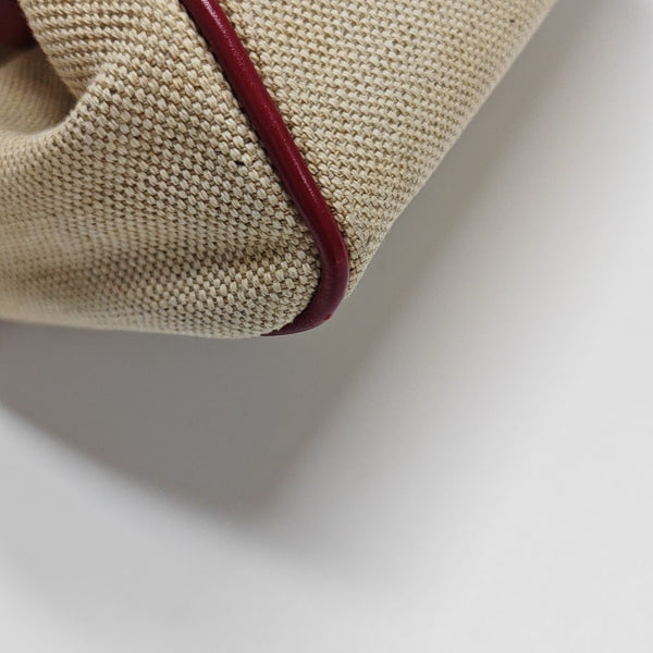 Canvas Shoulder Bag Beige