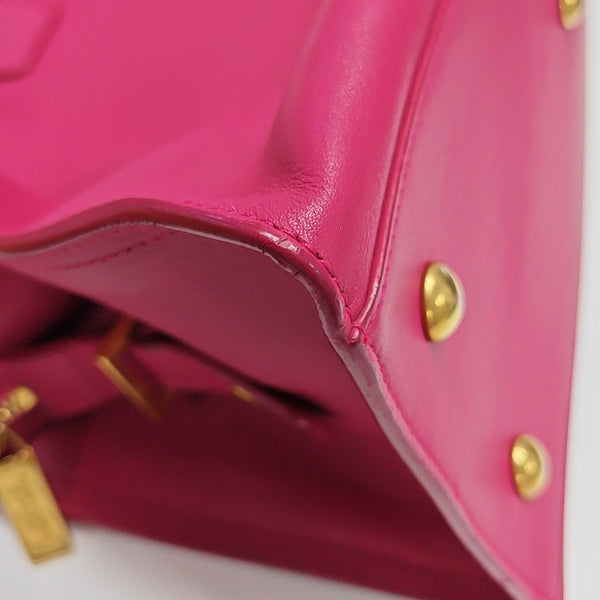 CHYC Y LIGNE Small Calfskin Red