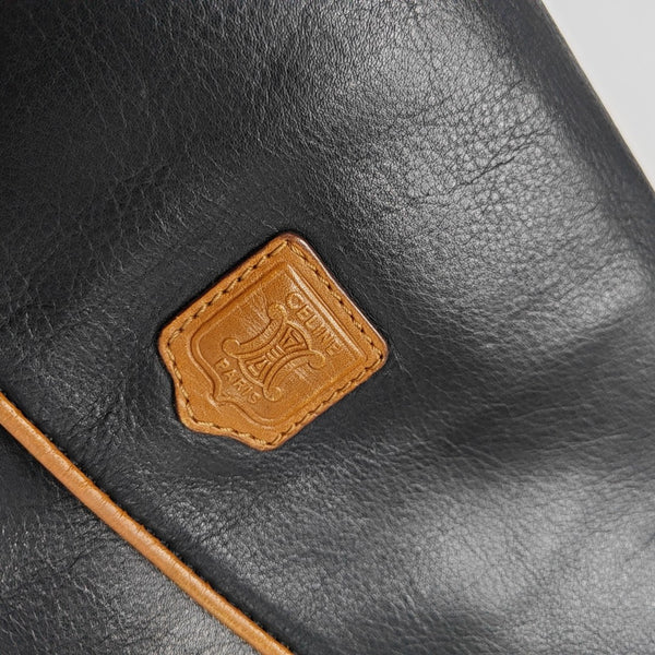 MACADAM CLUTCHES Calfskin Black