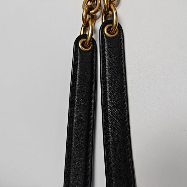 JAMIE 4.3 Quilted Lambskin Black