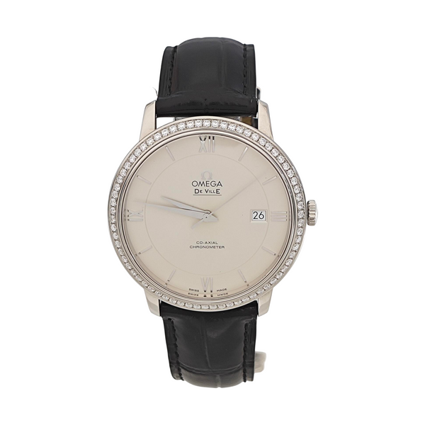 39.5mm White Automatic Watch