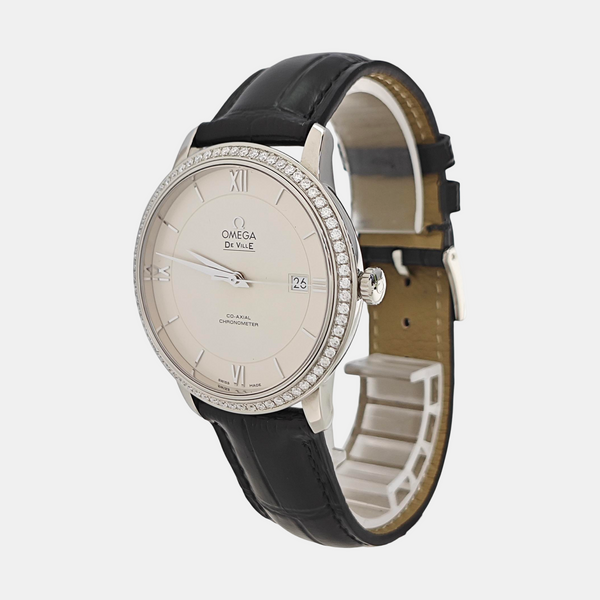 39.5mm White Automatic Watch