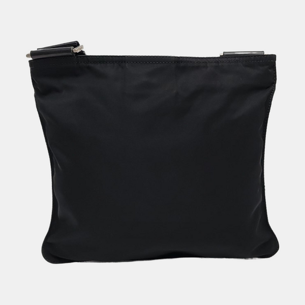 Nylon Shoulder Bag Black