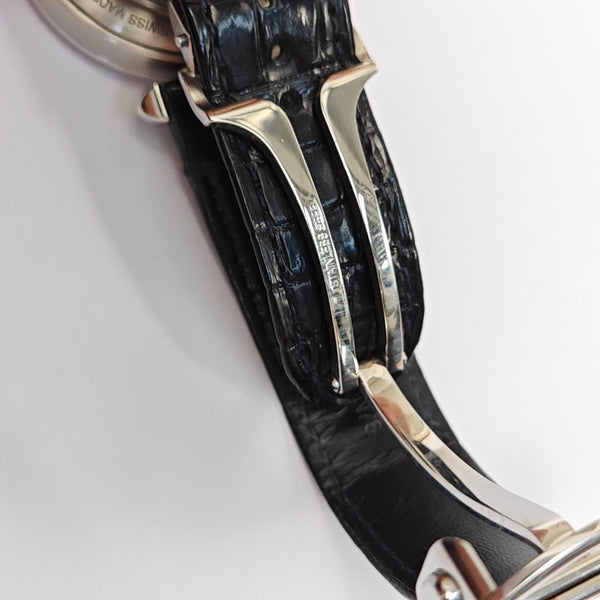 Pasha de Cartier 35mm Silver Automatic Watch