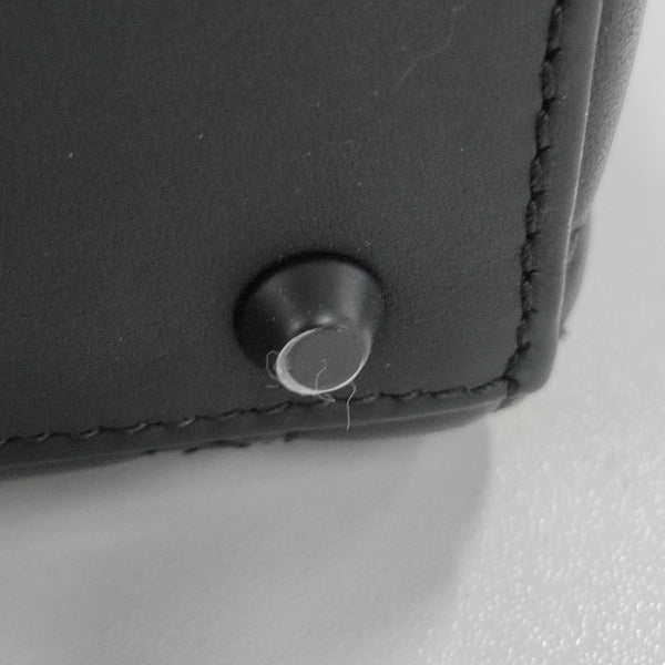 Lady Dior Mini Cannage Lambskin Black