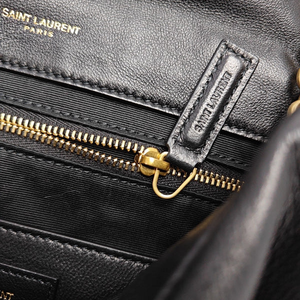 JAMIE 4.3 Medium Quilted Lambskin Black
