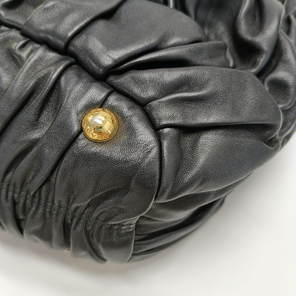 Gaufre Calfskin Black