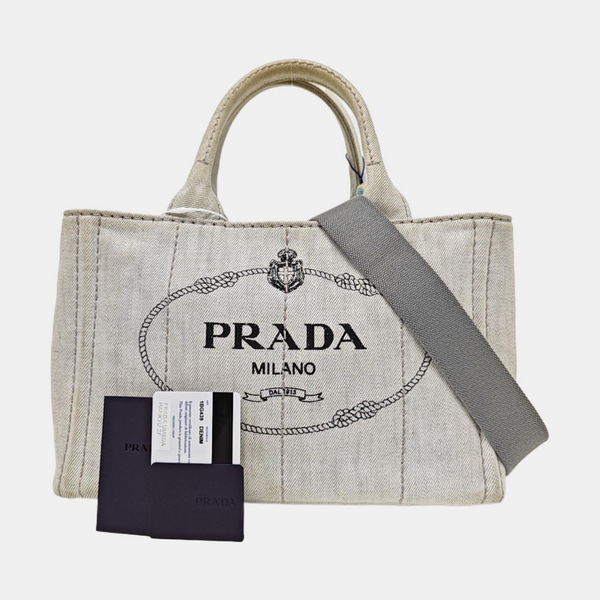 Denim Canvas White