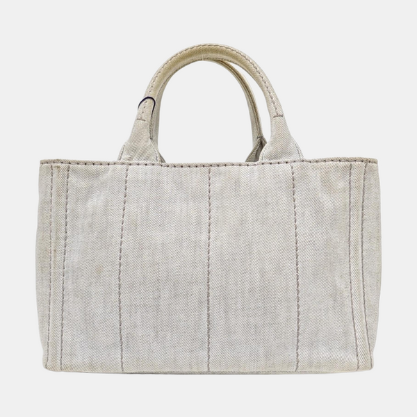 Denim Canvas White