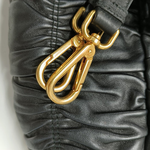 Gaufre Calfskin Black