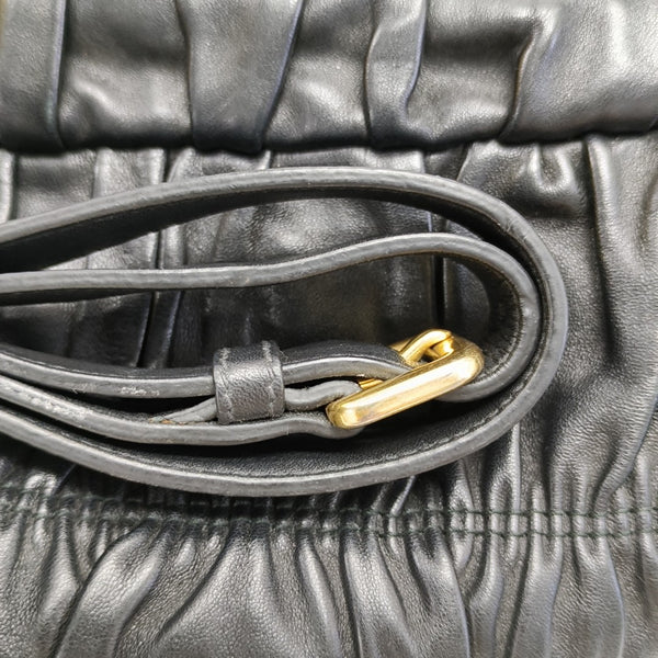 Gaufre Calfskin Black