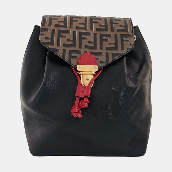 Calfskin Backpack Black
