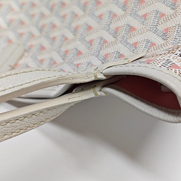 Poitiers Mini Coated Canvas White