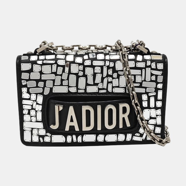J'adior Calfskin Silver