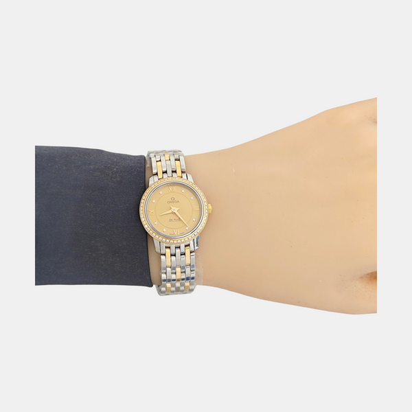 De Ville 24.4mm Gold Quartz Watch
