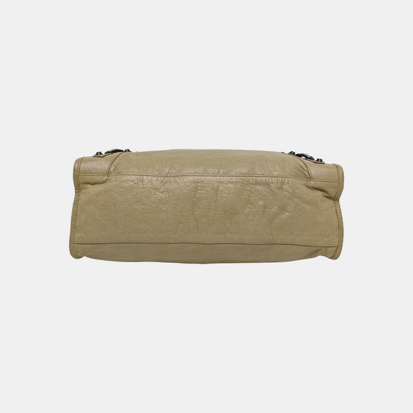 Classic City Medium Lambskin Beige