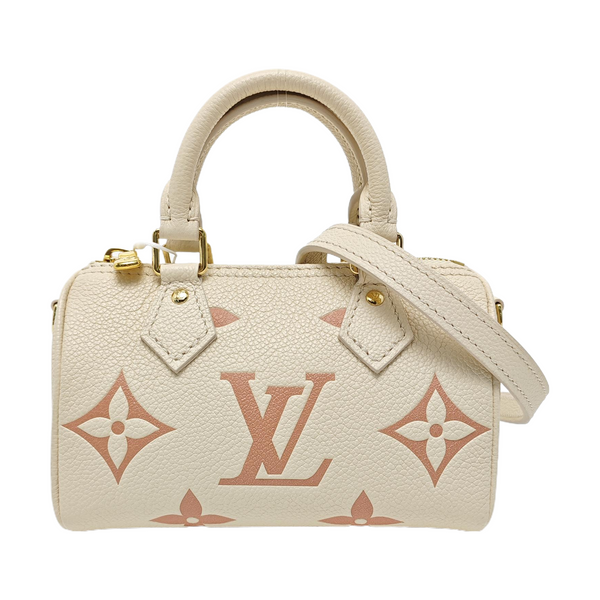 SPEEDY Nano Calfskin Beige