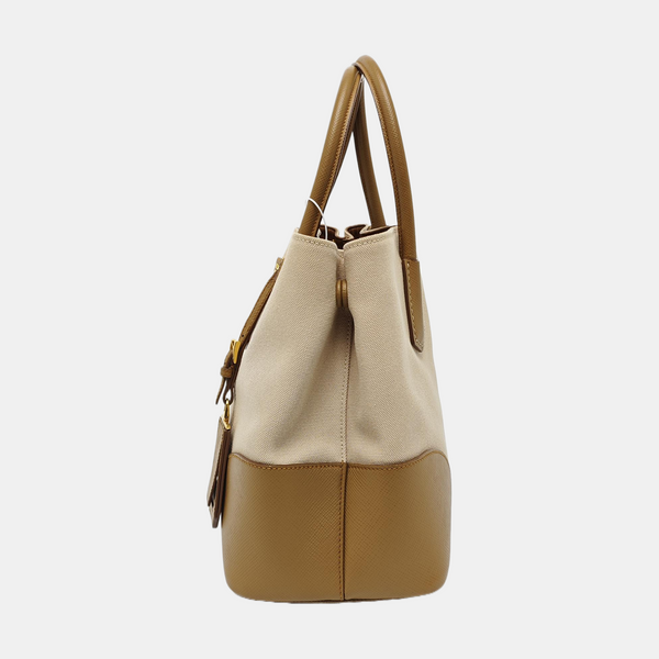 Canvas Tote Bag Beige
